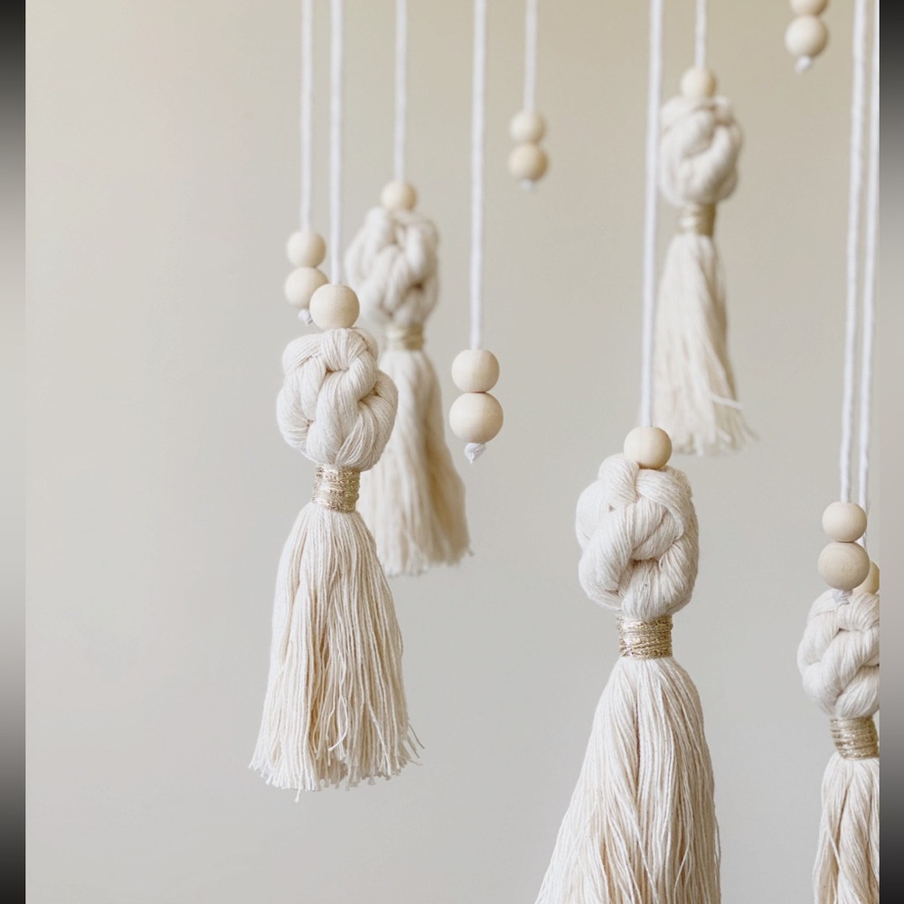 Macrame Handmade Mobile - Picture 4 of 4